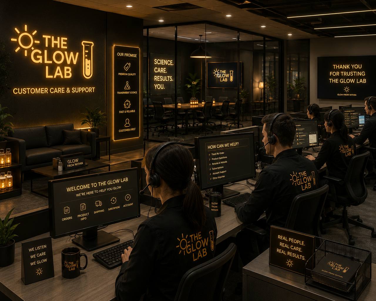 We can help you find the perfect glow.